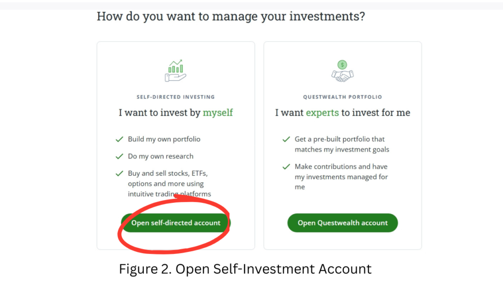 Open Self-Directed Account