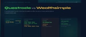 Questrade vs Wealthsimple comparison 2026: ETF sell commissions, registered account types, USD accounts, and CIPF protection compared for Canadian investors.